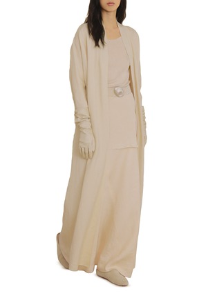 Figure View - Click To Enlarge - CORTANA - Kyo Bias Cut Elasticated Skirt