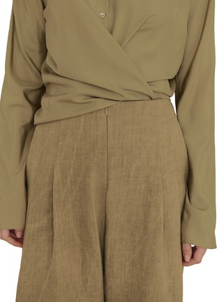  - CORTANA - Causa Tie Neck Shirt