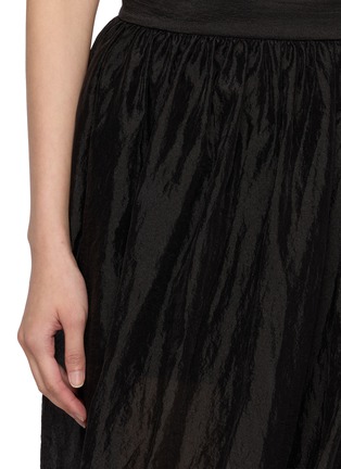  - LA MAISON JADE - Crinkled Sculpted Bud Shaped Skirt