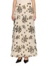 LA MAISON JADE Sequin Embellished A-Line Skirt