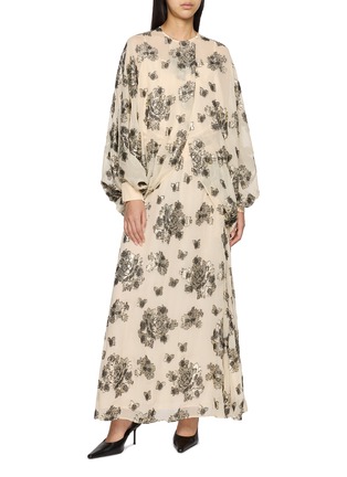 Figure View - Click To Enlarge - LA MAISON JADE - Sequin Embellished Batwing Loose Shirt
