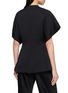 Back View - Click To Enlarge - LA MAISON JADE - Floral Embellished V-neck Jacket