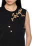  - LA MAISON JADE - Bead Embellished Structured Vest