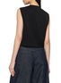 Back View - Click To Enlarge - LA MAISON JADE - Bead Embellished Structured Vest