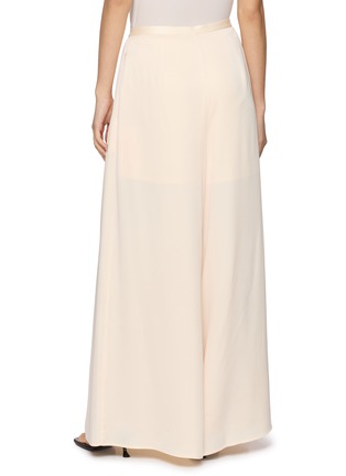 Back View - Click To Enlarge - LA MAISON JADE - Pleated Wide Leg Pants