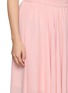  - LA MAISON JADE - Irregular Hem Silk Midi Skirt