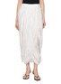 LA MAISON JADE Crinkled Sculpted Bud Shaped Skirt