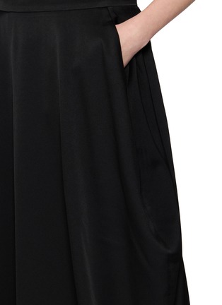  - LA MAISON JADE - Sculpted Draped Acetate Long Skirt