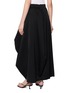 Back View - Click To Enlarge - LA MAISON JADE - Sculpted Draped Acetate Long Skirt