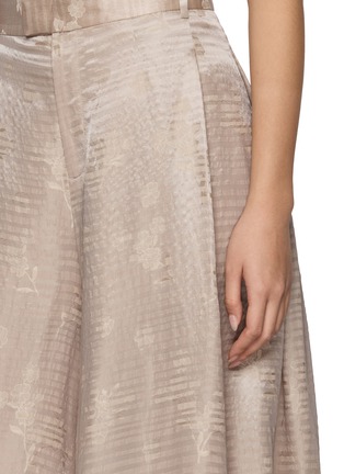  - LA MAISON JADE - Jacquard Wide Leg Pants
