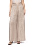 LA MAISON JADE Jacquard Wide Leg Pants