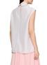 Back View - Click To Enlarge - LA MAISON JADE - Desert Rose Beaded Stand Collar Top