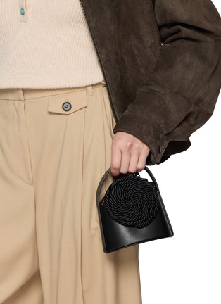 Figure View - Click To Enlarge - DESTREE - Mini Gunther Passementerie Detail Leather Bag