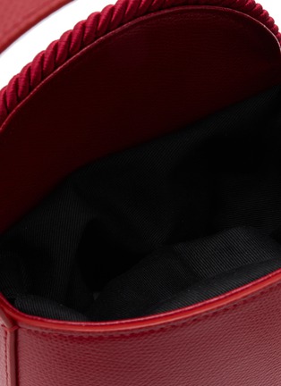 Detail View - Click To Enlarge - DESTREE - Gunther Passementerie Detail Leather Bag