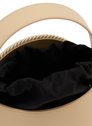 Detail View - Click To Enlarge - DESTREE - Gunther Passementerie Detail Leather Bag