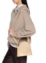 Figure View - Click To Enlarge - DESTREE - Gunther Passementerie Detail Leather Bag