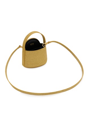 Detail View - Click To Enlarge - DESTREE - Mini Gunther Shimmer Passementerie Detail Leather Bag