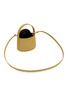 Detail View - Click To Enlarge - DESTREE - Mini Gunther Shimmer Passementerie Detail Leather Bag
