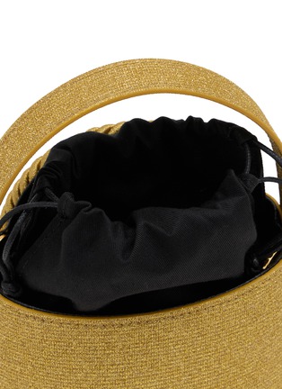 Detail View - Click To Enlarge - DESTREE - Mini Gunther Shimmer Passementerie Detail Leather Bag