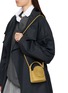 Figure View - Click To Enlarge - DESTREE - Mini Gunther Shimmer Passementerie Detail Leather Bag