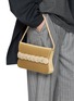 Figure View - Click To Enlarge - DESTREE - Gerrit Braided Passementerie Satin Shoulder Bag