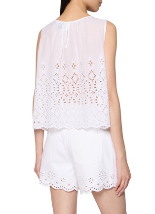 Back View - Click To Enlarge - MERLETTE - Dacre Eyelet Top