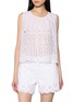 MERLETTE Dacre Eyelet Top