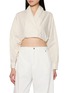 MERLETTE Eterna Cotton Poplin Cropped Top