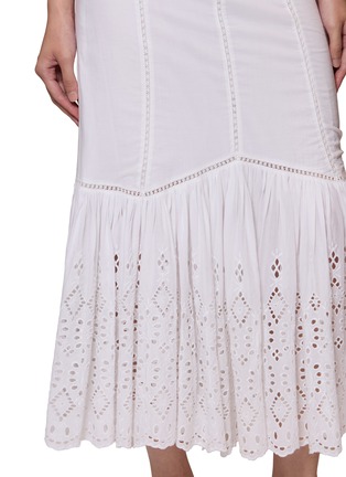  - MERLETTE - Adela Eyelet Midi Skirt