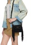Front View - Click To Enlarge - EL VAQUERO - Daria Frindged Leather Suede Bag