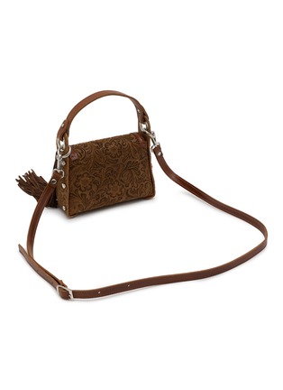 Detail View - Click To Enlarge - EL VAQUERO - Daria Frindged Leather Bag