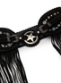 Detail View - Click To Enlarge - EL VAQUERO - Cara Studded Leather Suede Belt 