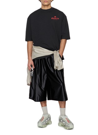 Figure View - Click To Enlarge - ADIDAS - X Willy Chavarria Rose Graphic Cotton T-Shirt
