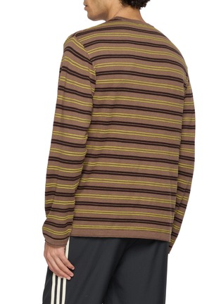 Back View - Click To Enlarge - ADIDAS - x Song for the Mute 008 Long Sleeve Striped T-shirt