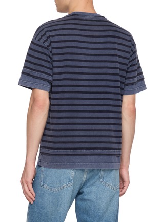 Back View - Click To Enlarge - EQUIL - Layered Striped T-shirt