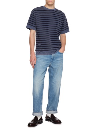 Figure View - Click To Enlarge - EQUIL - Layered Striped T-shirt