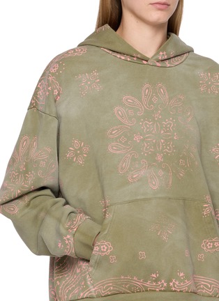  - FOUND - Printed Paisley Cotton Hoodie