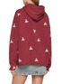 Back View - Click To Enlarge - FOUND - Embroidered Motif Cotton Hoodie