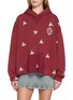 FOUND Embroidered Motif Cotton Hoodie