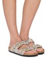 Figure View - Click To Enlarge - BIRKENSTOCK - Arizona Print Leve Sandals