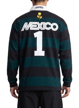 Back View - Click To Enlarge - ADIDAS - x Willy Chavarria Rugby Polo Shirt