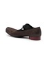  - UMA WANG - Crisscross Elastic Band Leather Ballet Flats
