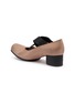  - UMA WANG - 45 Crisscross Elastic Band Leather Ballet Pumps