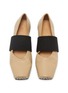 Figure View - Click To Enlarge - UMA WANG - Single Elastic Band Leather Ballerina Flats