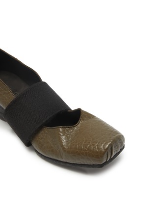 Detail View - Click To Enlarge - UMA WANG - 45 Single Elastic Band Leather Ballerina Pumps