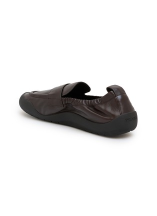 Detail View - Click To Enlarge - PRADA - Speedrock Leather Loafers