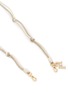 Detail View - Click To Enlarge - ROSANTICA - Linda Crystal Wire Eco Leather Phone Strap