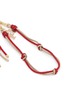 Detail View - Click To Enlarge - ROSANTICA - Nodini Knotted Crystal Wire Gold Toned Brass Charm