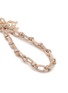Detail View - Click To Enlarge - ROSANTICA - Gigi Amy Knotted Crystal Wire Fabric Gold Toned Brass Accessory