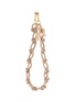 ROSANTICA Gigi Amy Knotted Crystal Wire Fabric Gold Toned Brass Accessory